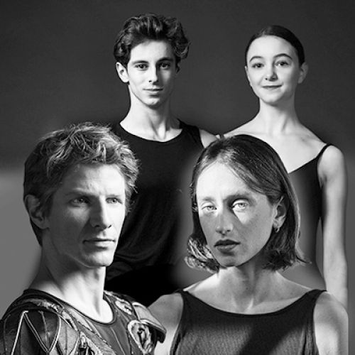 Karl Paquette en quatuor Danseurs de l'Opéra de Paris | Un Violon sur le sable